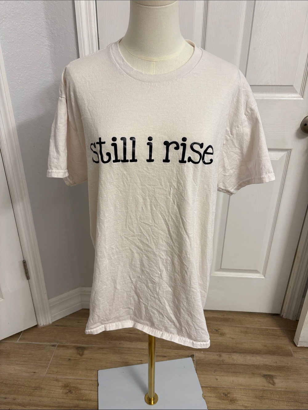Still I Rise Graphic Tee - White Short Sleeve